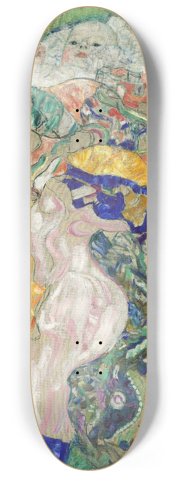 Gustav Klimt - Baby (Cradle) 8.25 inch art skate deck
