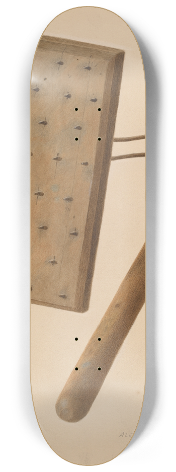 Alexander Anderson - Carpet Stretching Device 8.25 inch art skate deck