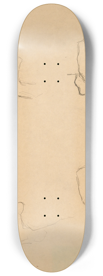 Gustav Klimt - Hands 8.25 inch art skate deck