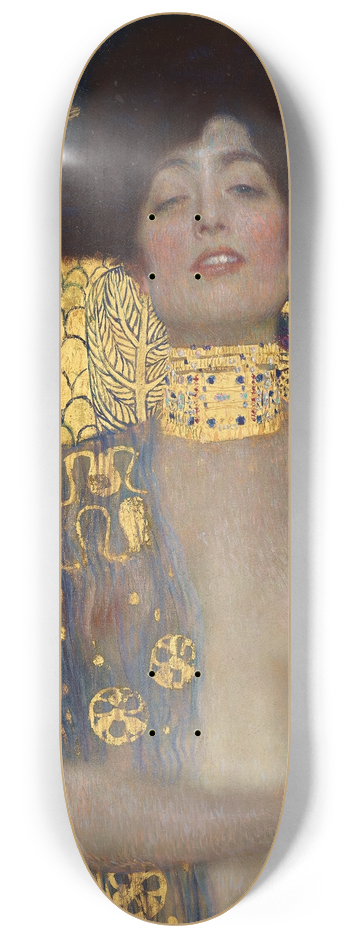 Gustav Klimt - Judith 8.25 inch art skate deck