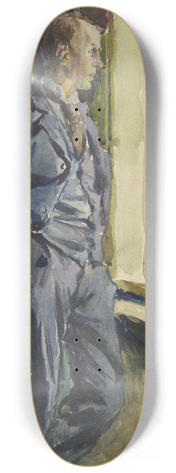 Gustav Schraegle - Bildnis eines Sohnes des Knstlers 8.25 inch art skate deck