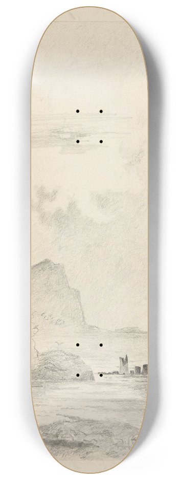 Gustav Wentzel - Shipwreck 8.25 inch art skate deck