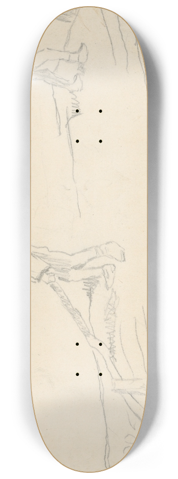 Gustv Mall - Raftsmen 8.25 inch art skate deck