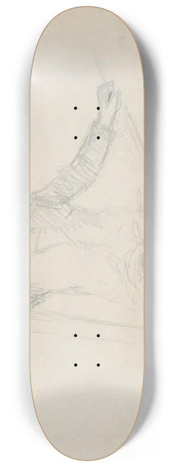 Gustv Mall - Sediaci chlapec 8.25 inch art skate deck