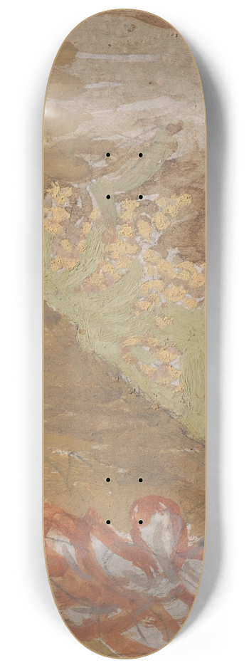 Gwen John - Mimosa and Flowers in a Vase 8.25 inch art skate deck