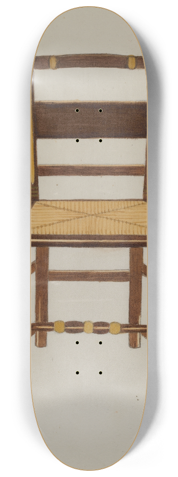 Genevieve Sherlock - Chair 8.25 inch art skate deck