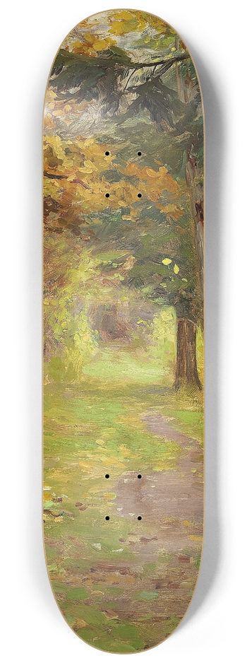 Hans Andersen Brendekilde - Efterrsdag i skoven 8.25 inch art skate deck