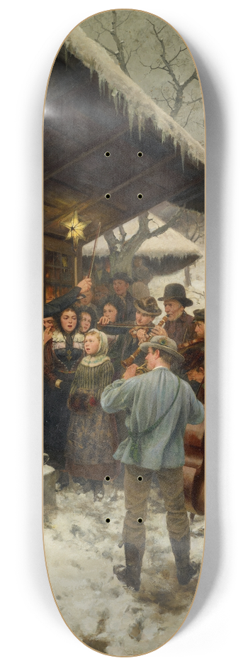 Hans Bachmann - A Christmas Carol in Lucerne 8.25 inch art skate deck