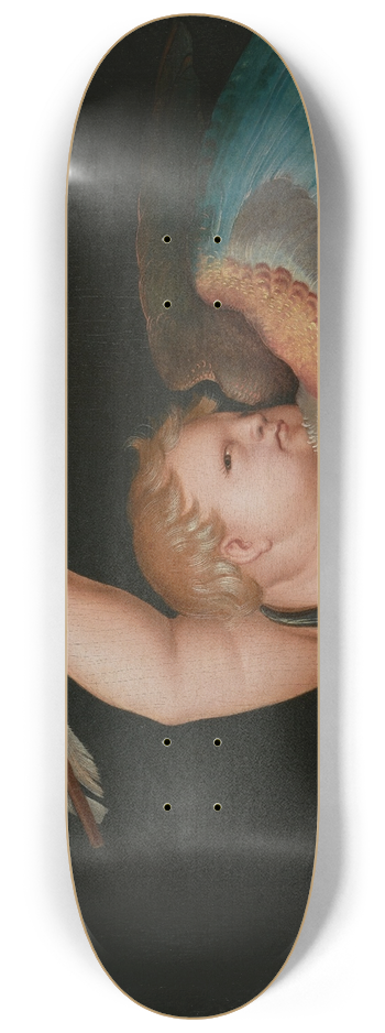 Hans Baldung - Cupid with the Flaming Arrow 8.25 inch art skate deck