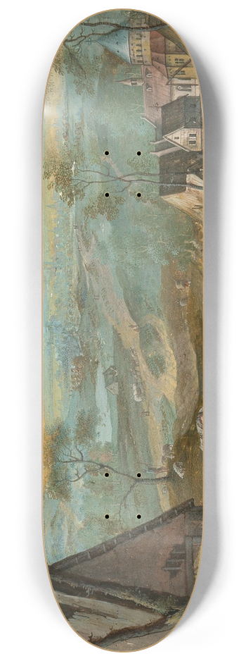 Hans Bol - Christ as the Good Shepherd 8.25 inch art skate deck