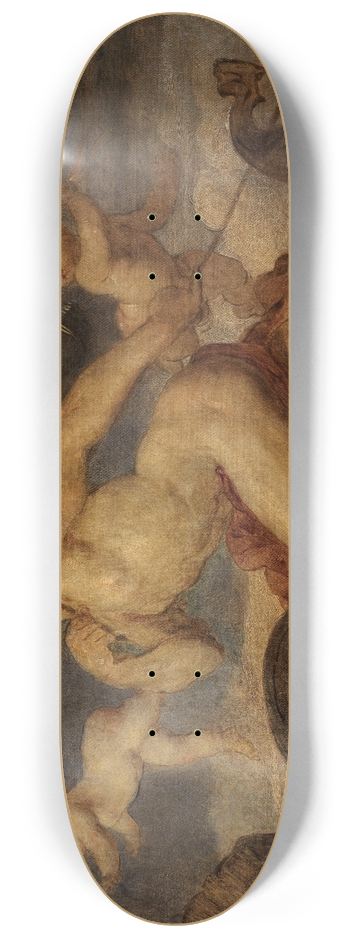 Hans Canon - Allegorie der Dampfkraft 8.25 inch art skate deck