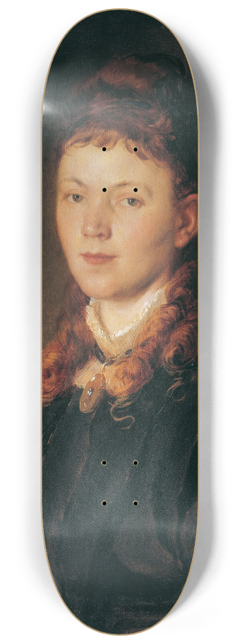 Hans Canon - Mdchen Mit Rotblondem Haar 8.25 inch art skate deck