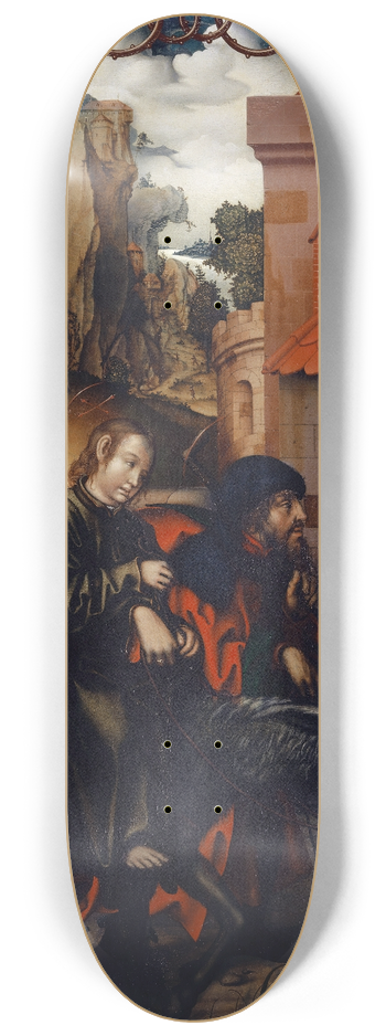 Hans Fries - The Return From Egypt 8.25 inch art skate deck