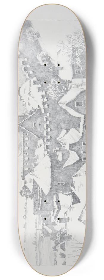 Hans Gtzinger - 07 8.25 inch art skate deck