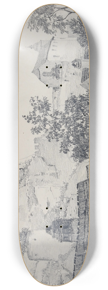Hans Gtzinger - 10 8.25 inch art skate deck
