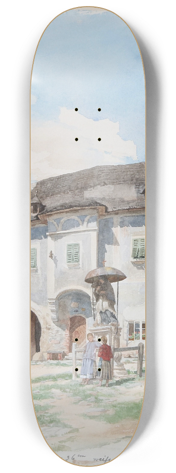 Hans Gtzinger - 11 8.25 inch art skate deck