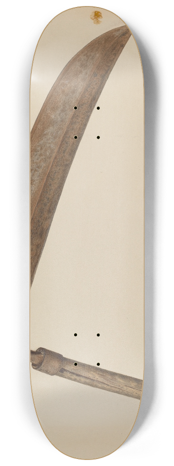 Alexander Anderson - Straw Knife 8.25 inch art skate deck