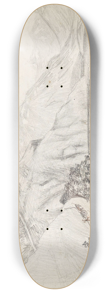 Hans Gude - Kvamskleiva 8.25 inch art skate deck