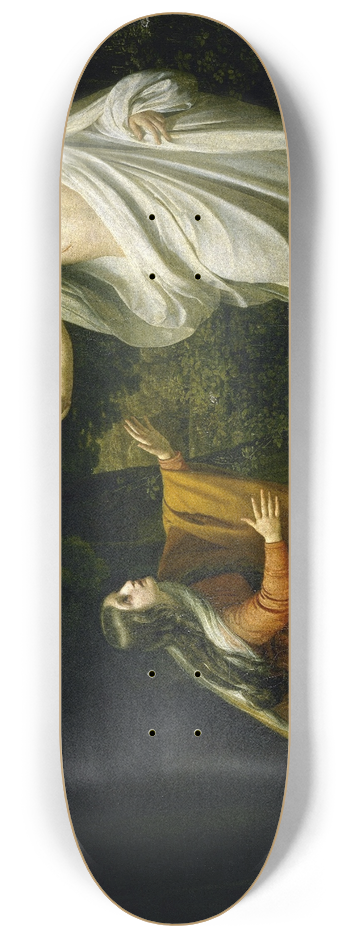 Alexander Andreyevich Ivanov  - Christs Appearance to Mary Magdalene after the Resurrection 8.25 inch art skate deck