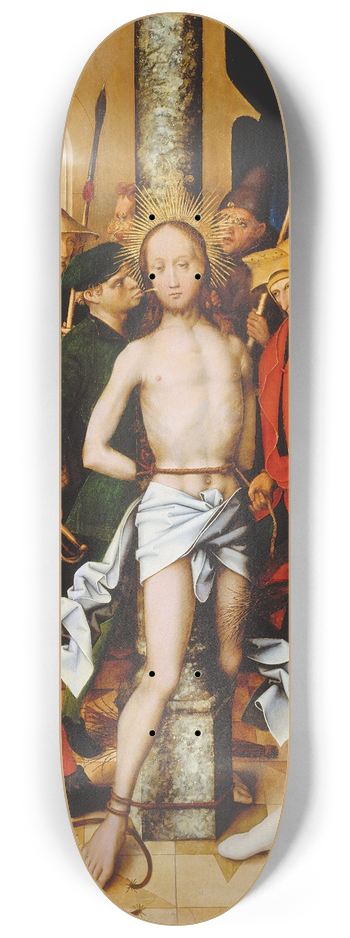 Hans Holbein The Elder - Flagellation 8.25 inch art skate deck
