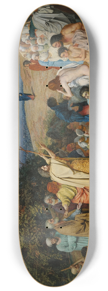Alexander Andreyevich Ivanov  - The Apparition of Christ to the People (The Apparition of the Messiah) 8.25 inch art skate deck