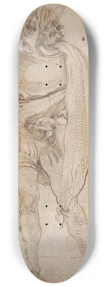 Hans Leonhard Schufelein - Landsknecht 8.25 inch art skate deck