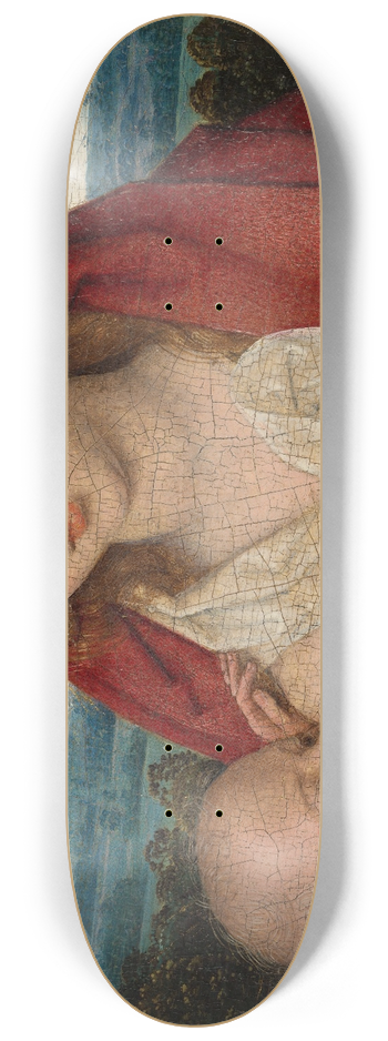 Hans Memling - Virgin and Child 8.25 inch art skate deck