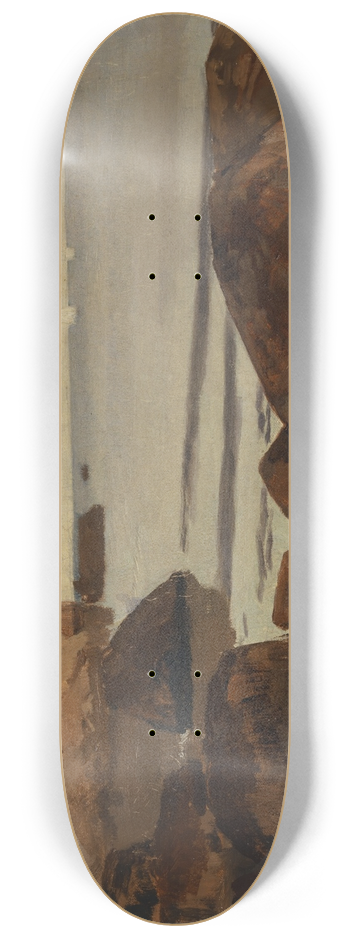 Hans Sandreuter - Seashore 8.25 inch art skate deck