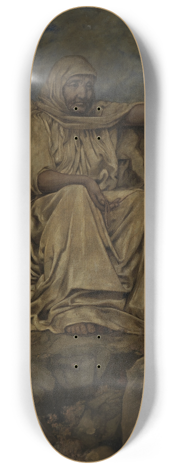Hans Thoma - Die Nornen 8.25 inch art skate deck