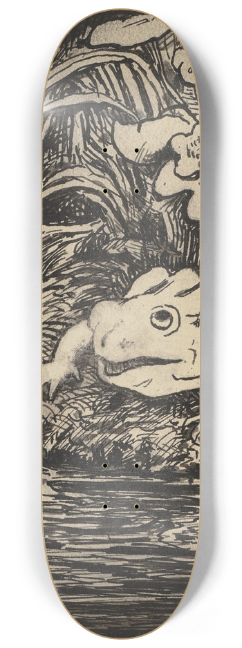 Hans Thoma - Quelle 8.25 inch art skate deck