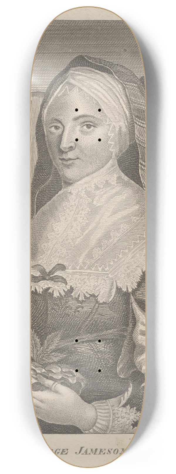 Alexander Bannerman - George Jamesone 8.25 inch art skate deck