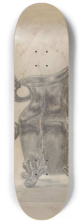 Hans Westendorff - Pewter Pitcher 8.25 inch art skate deck