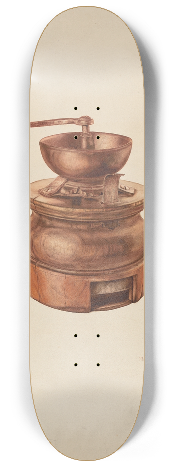 Hardin Walsh - Coffee Grinder 8.25 inch art skate deck