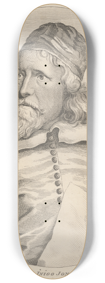 Alexander Bannerman - Inigo Jones 8.25 inch art skate deck
