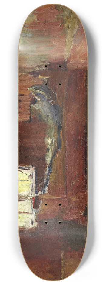 Harriet Backer - Farm Interior, Strlsjhaugen 8.25 inch art skate deck