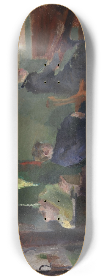 Harriet Backer - Music, Interior form Kristiania 8.25 inch art skate deck