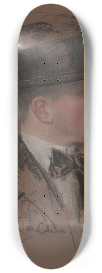 Harrison Fisher - George Michael Cohan 8.25 inch art skate deck