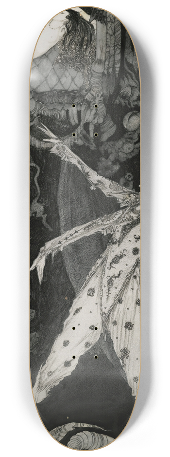 Harry Clarke - How Heavenly Fair 8.25 inch art skate deck