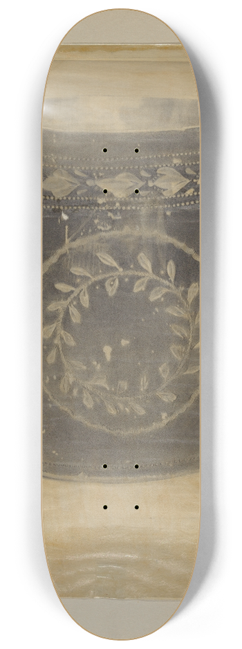 Harry Goodman - Enameled Pewter Beaker 8.25 inch art skate deck