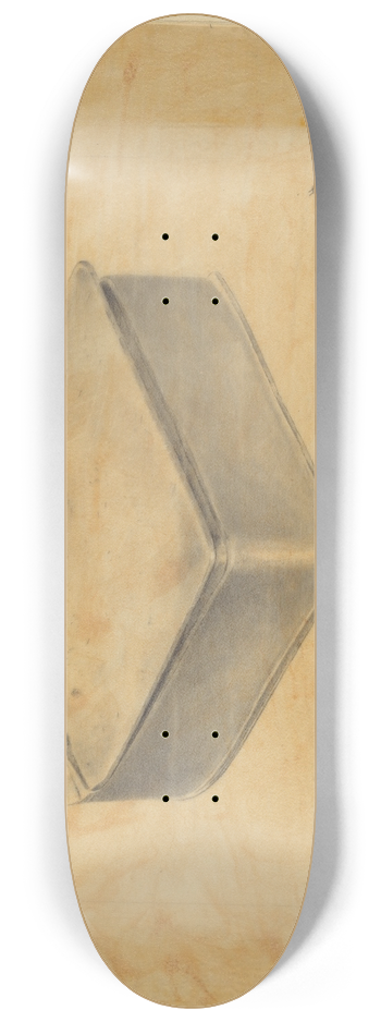 Harry Goodman - Pewter Box 8.25 inch art skate deck