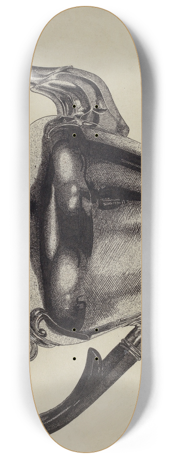 Harry Goodman - Pewter Teapot 8.25 inch art skate deck