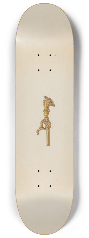 Harry Grossen - Watch Key 8.25 inch art skate deck