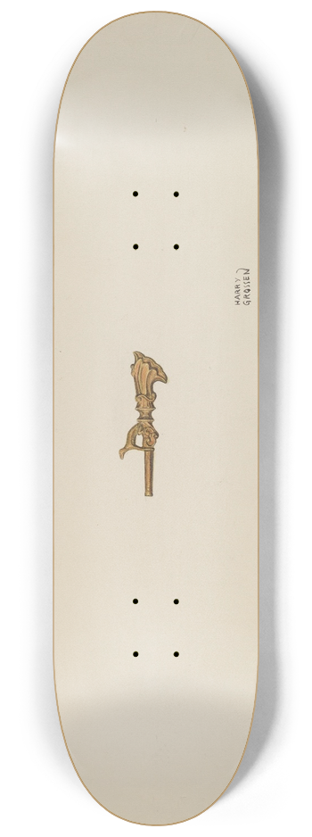 Harry Grossen - Watch Key 8.25 inch art skate deck