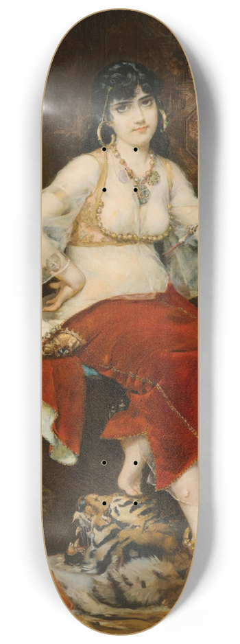 Harry Humphrey Moore - Preparing for the Dance 8.25 inch art skate deck