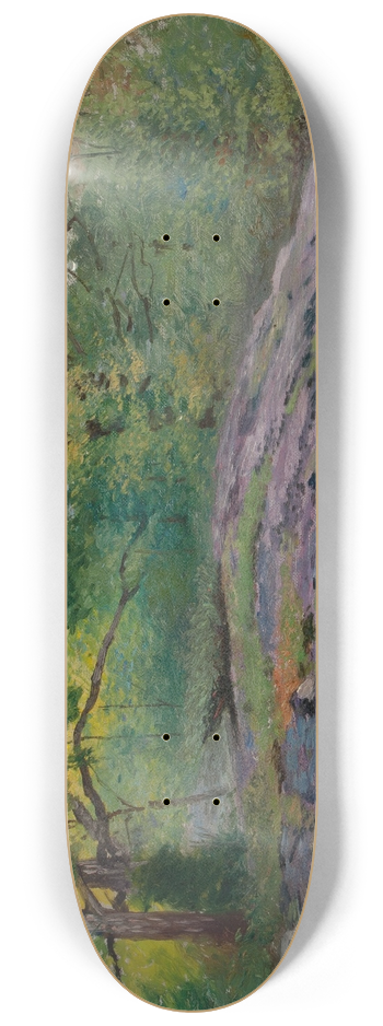 George Albert Frost - Spring Landscape 8.25 inch art skate deck