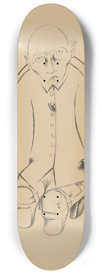 Heinrich Hrle - Krppel 4 8.25 inch art skate deck