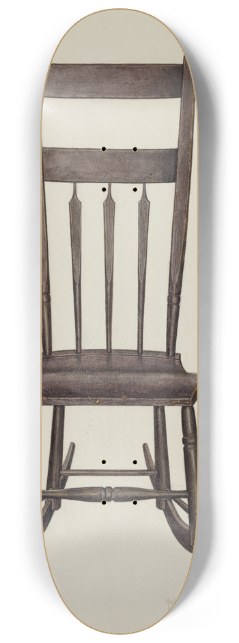 Helen Bronson - Shaker Nursing Chair 8.25 inch art skate deck