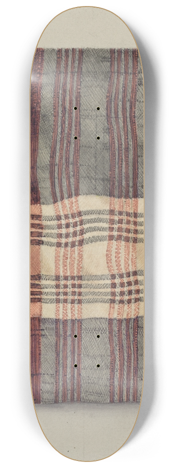 Helen E. Gilman - Shaker Silk Kerchief 8.25 inch art skate deck