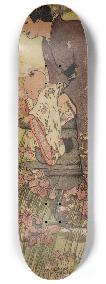 Helen Hyde - A Day in June 8.25 inch art skate deck