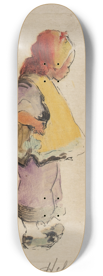 Helen Hyde - A Native Daughter 8.25 inch art skate deck